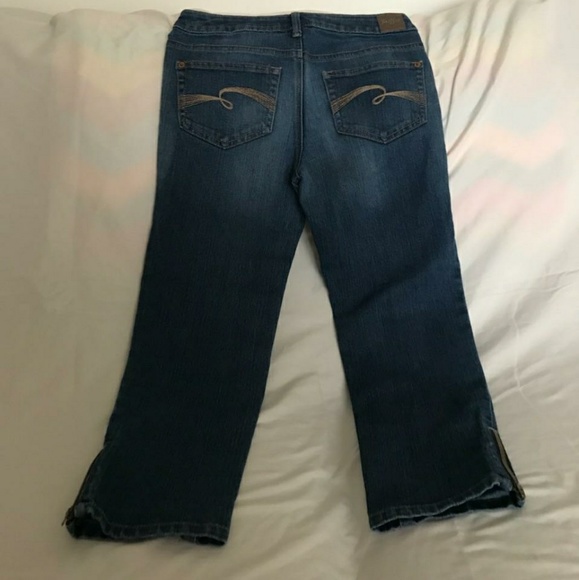 Girls Justice Jean Capris Size 14R - Picture 2 of 5